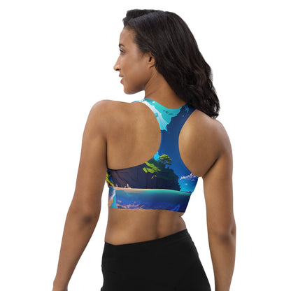 Longline Sports Bra