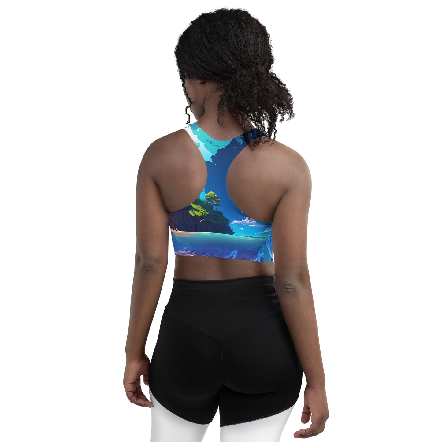 Longline Sports Bra