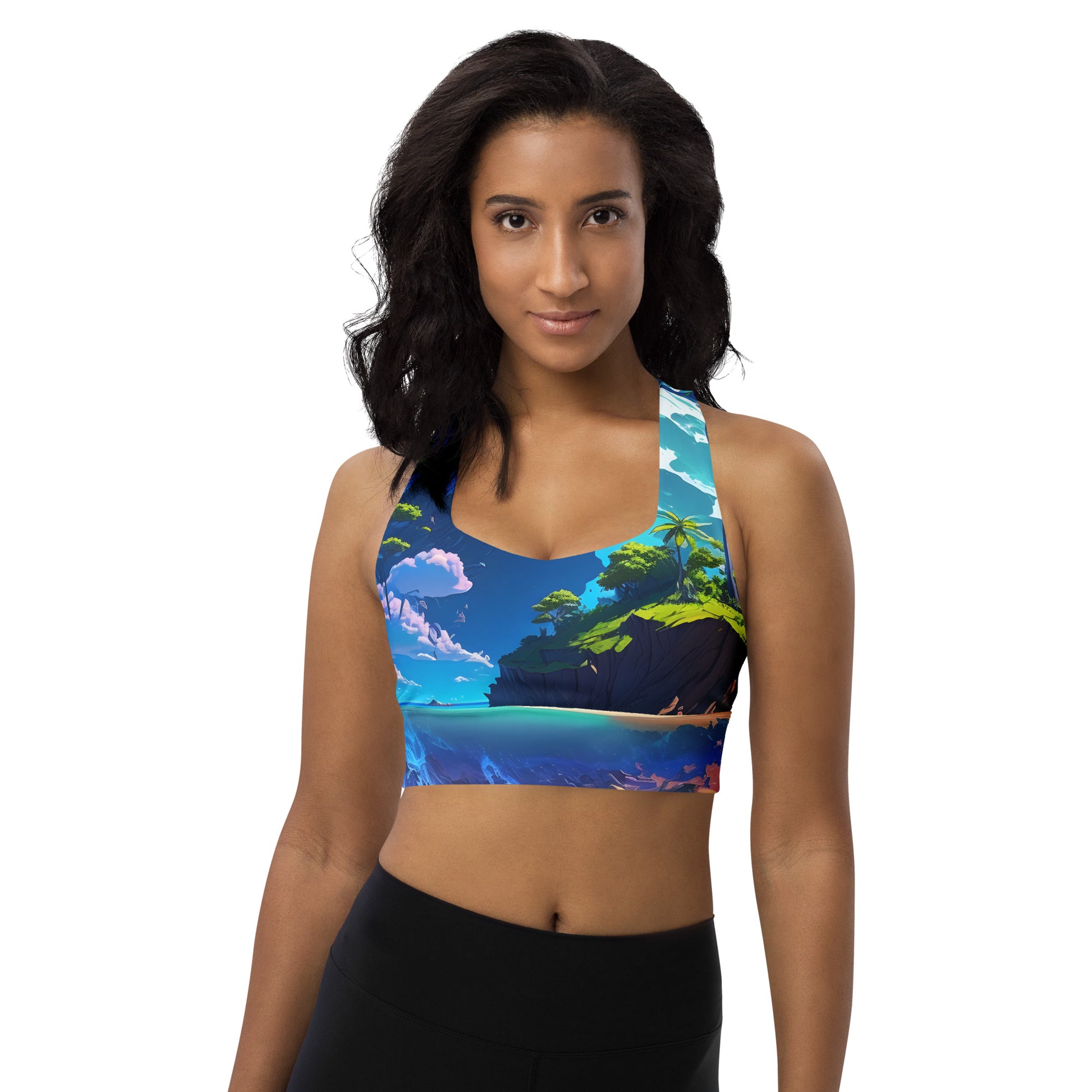 Longline Sports Bra