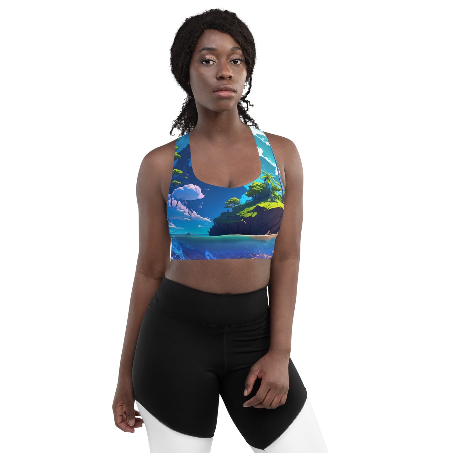 Longline Sports Bra