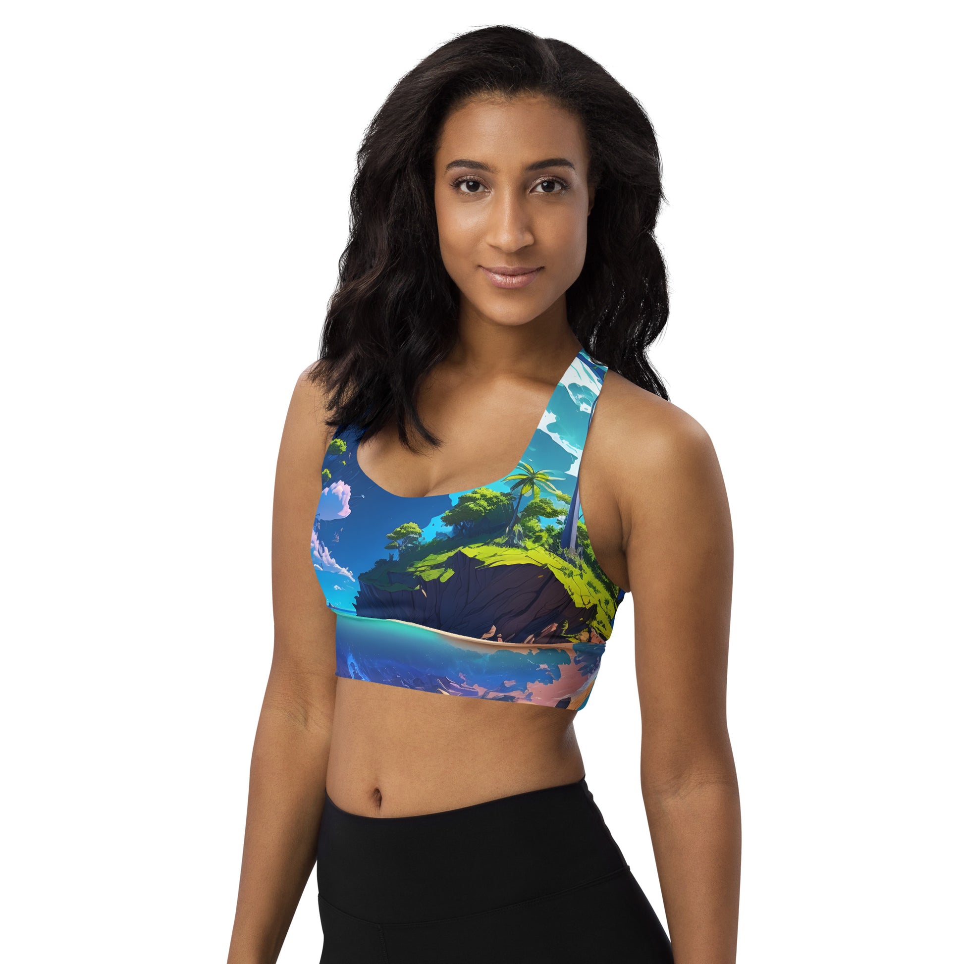 Longline Sports Bra