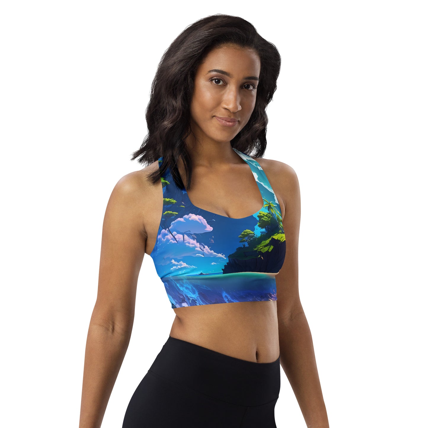 Longline Sports Bra