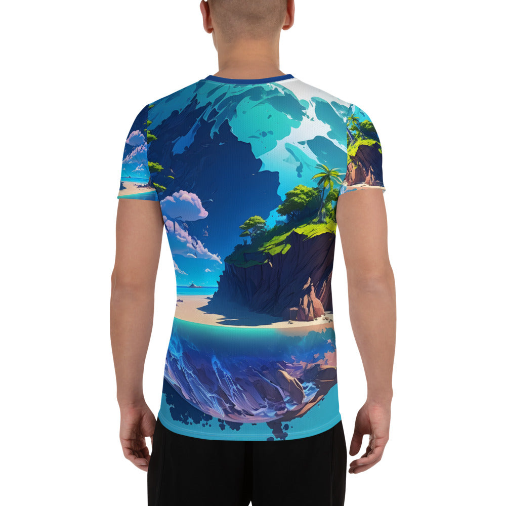 Men's Athletic T-Shirt (VIVID DREAMER #1, Stylish, Trendy and Durable)