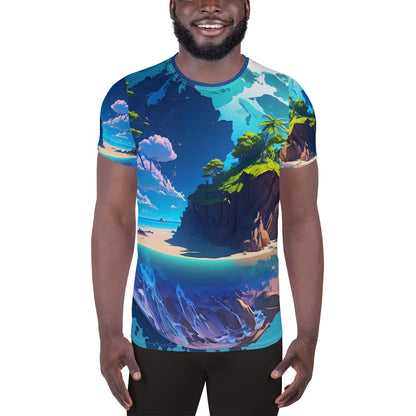 Men's Athletic T-Shirt (VIVID DREAMER #1, Stylish, Trendy and Durable)