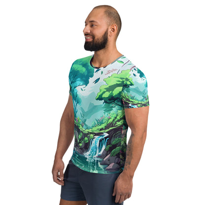 FOREST WALKER Men's Athletic T-Shirt