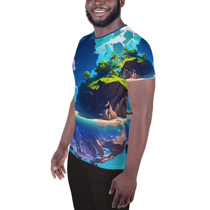 Men's Athletic T-Shirt (VIVID DREAMER #1, Stylish, Trendy and Durable)