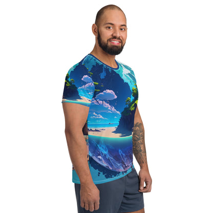 Men's Athletic T-Shirt (VIVID DREAMER #1, Stylish, Trendy and Durable)