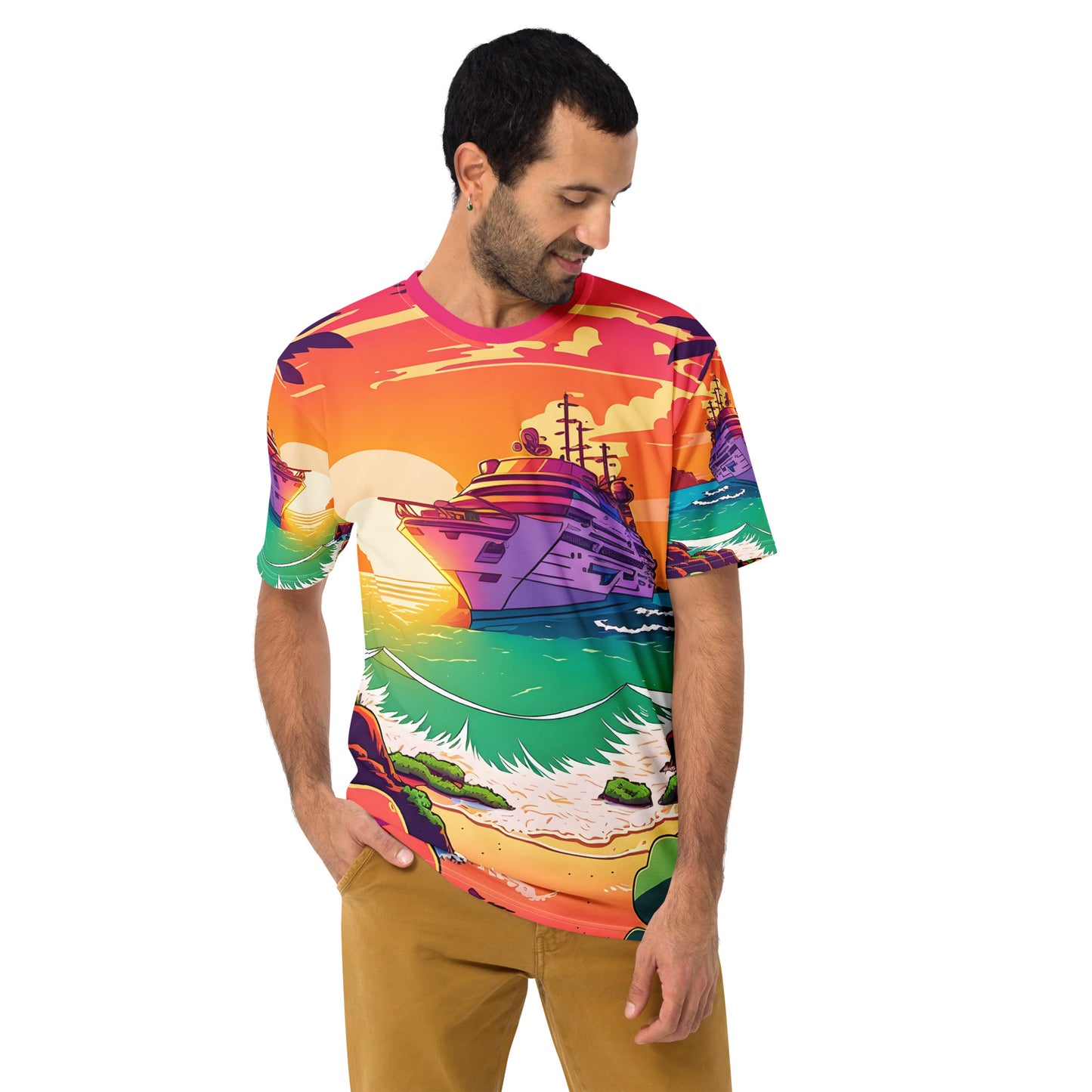 BEACH CRUISER Men's Premium T-Shirt