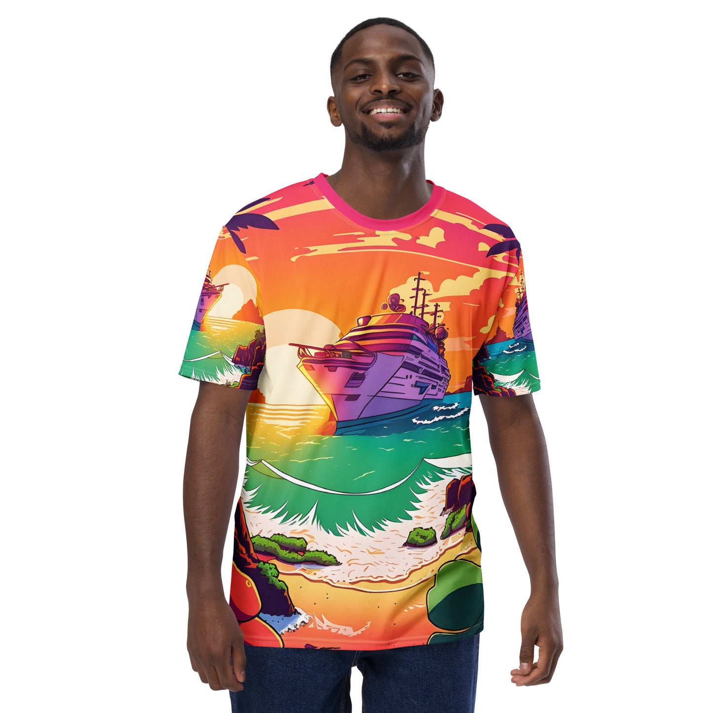 BEACH CRUISER Men's Premium T-Shirt