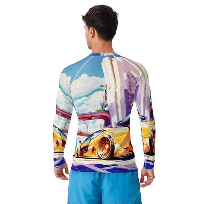 CITY HUNTER Men's Long-Sleeve Rash Guard