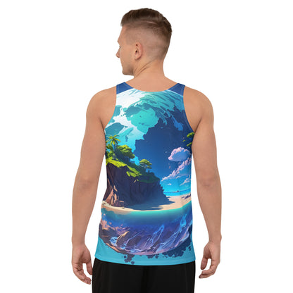 Men's Tank Top (VIVID DREAMER #1, Adorable, Easy to wash and Durable)