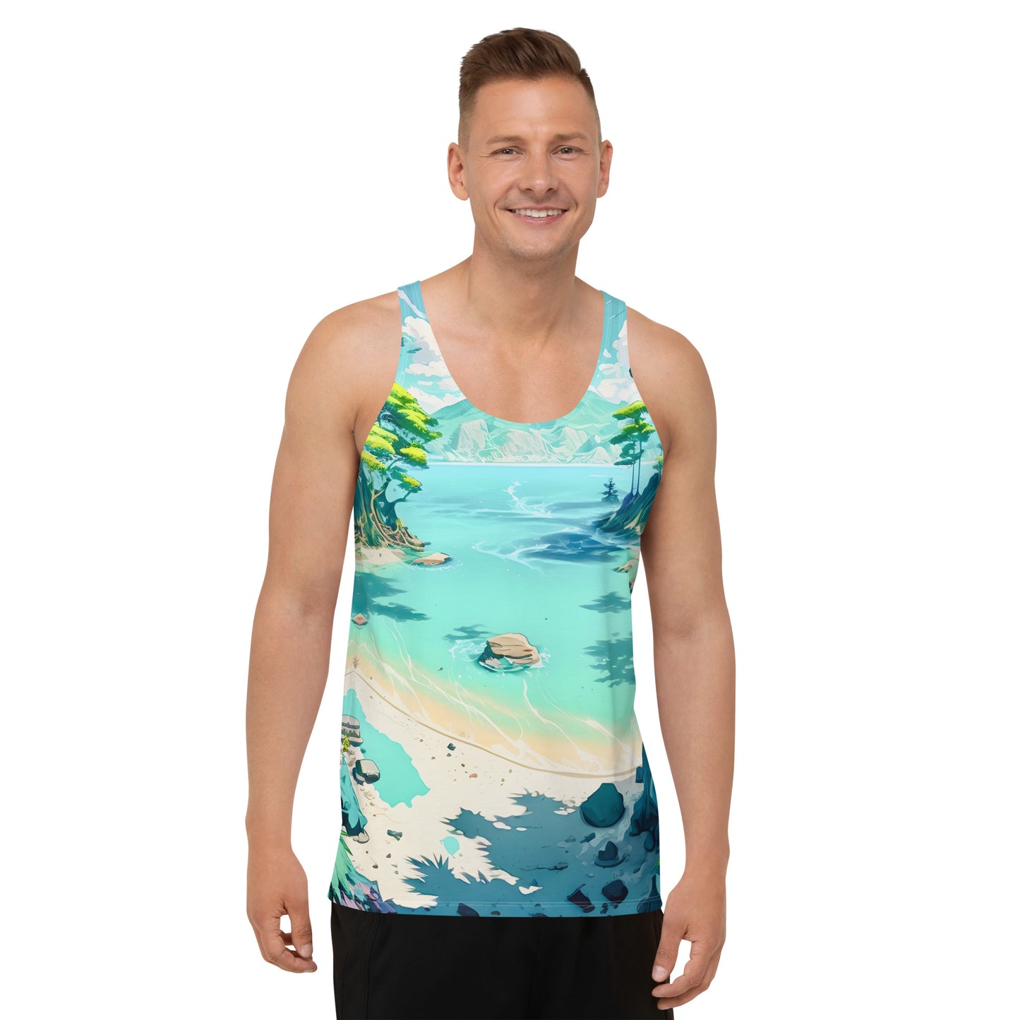 LAGOON LOVER #1 (Men's Tank Top)