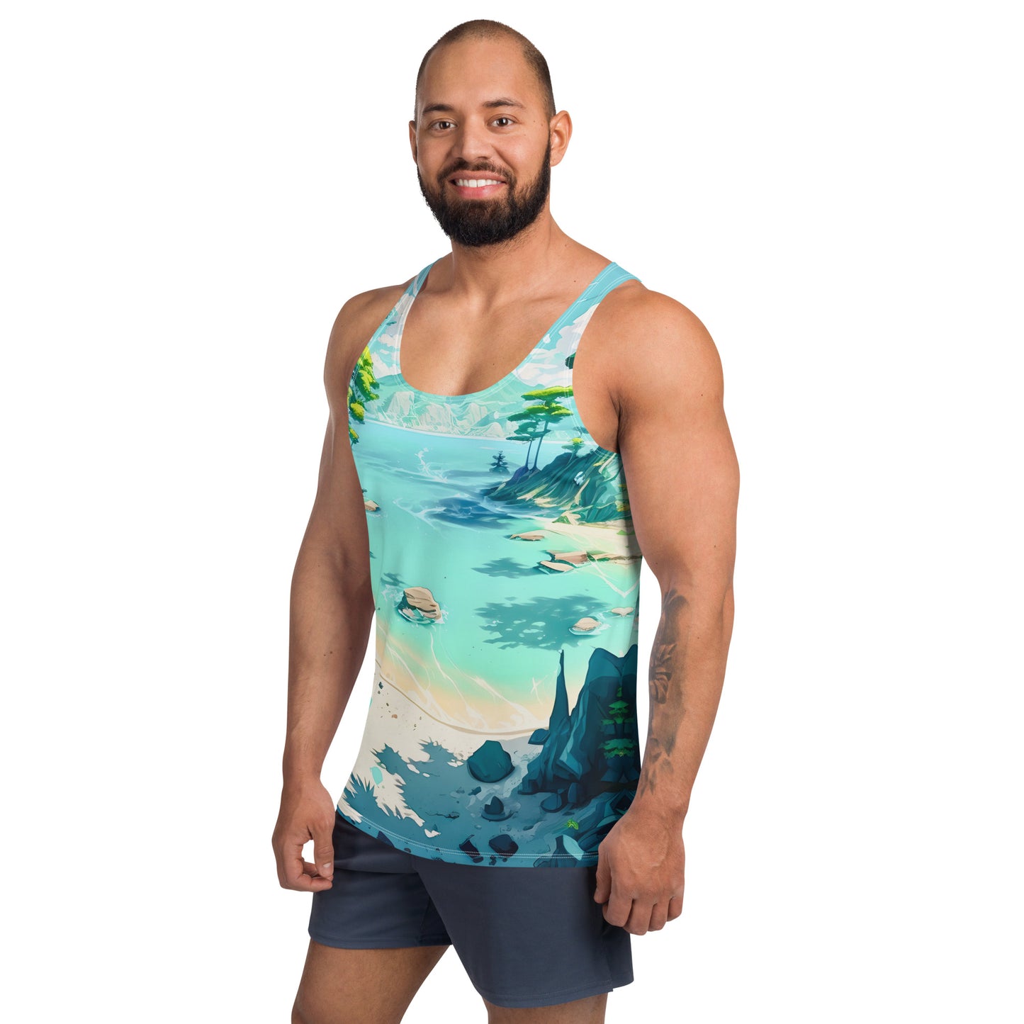 LAGOON LOVER #1 (Men's Tank Top)