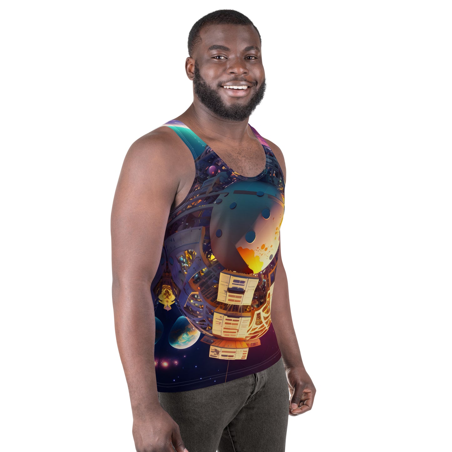 SPACE EXPLORER #1 (Men's Tank Top)