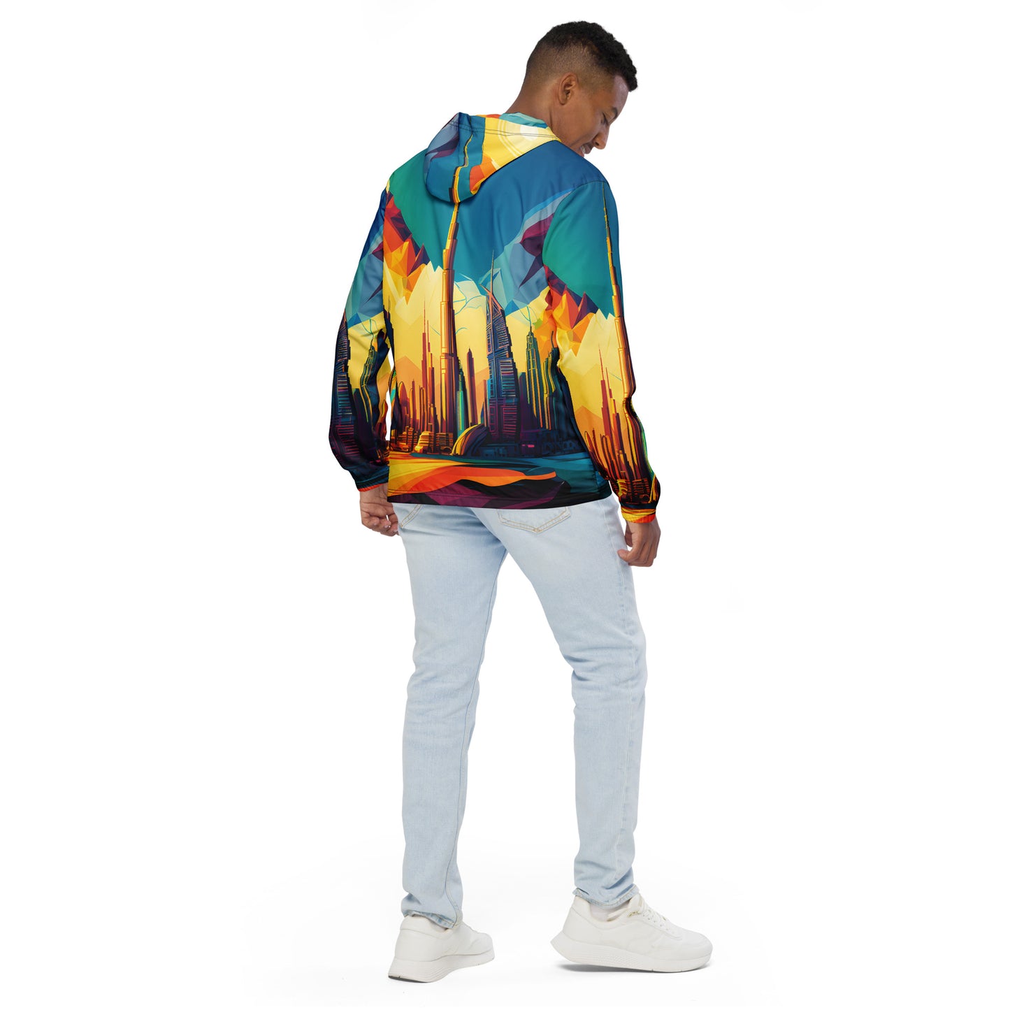 SKY SCRAPER #1 (Men’s Windbreaker)