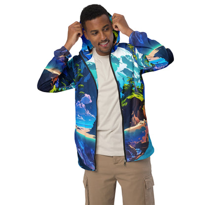 Men’s Windbreaker (VIVID DREAMER #1, Stylish, Durable and Comfortable)