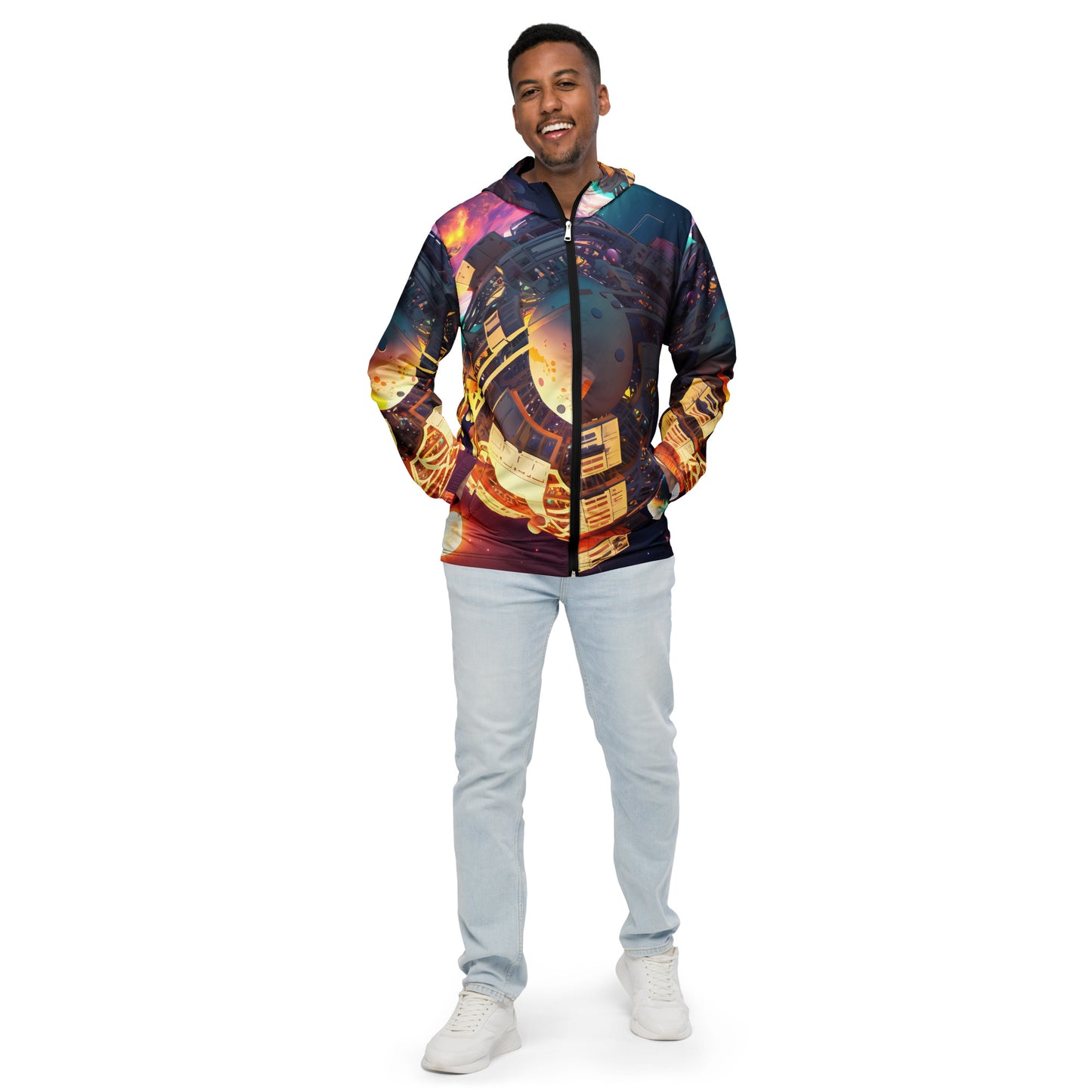 SPACE EXPLORER #1 (Men’s Windbreaker)