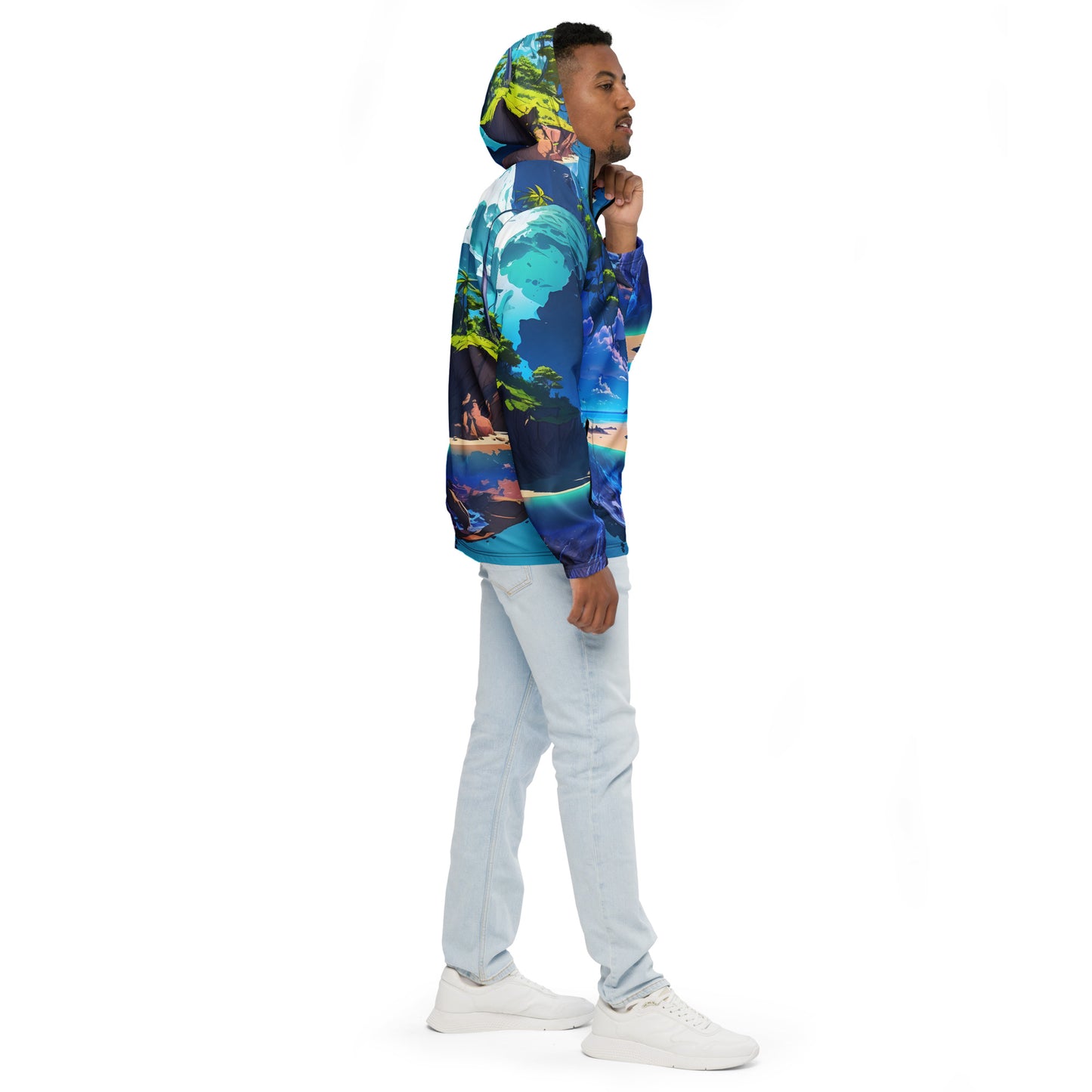 Men’s Windbreaker (VIVID DREAMER #1, Stylish, Durable and Comfortable)