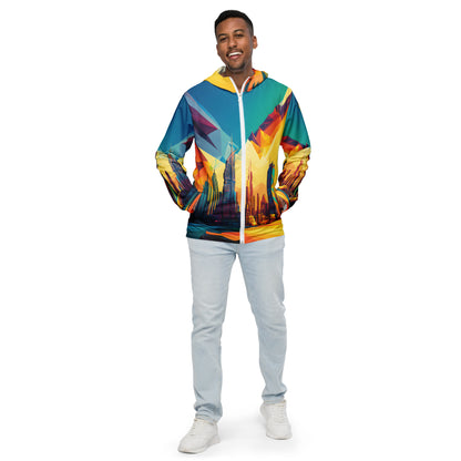 SKY SCRAPER #1 (Men’s Windbreaker)