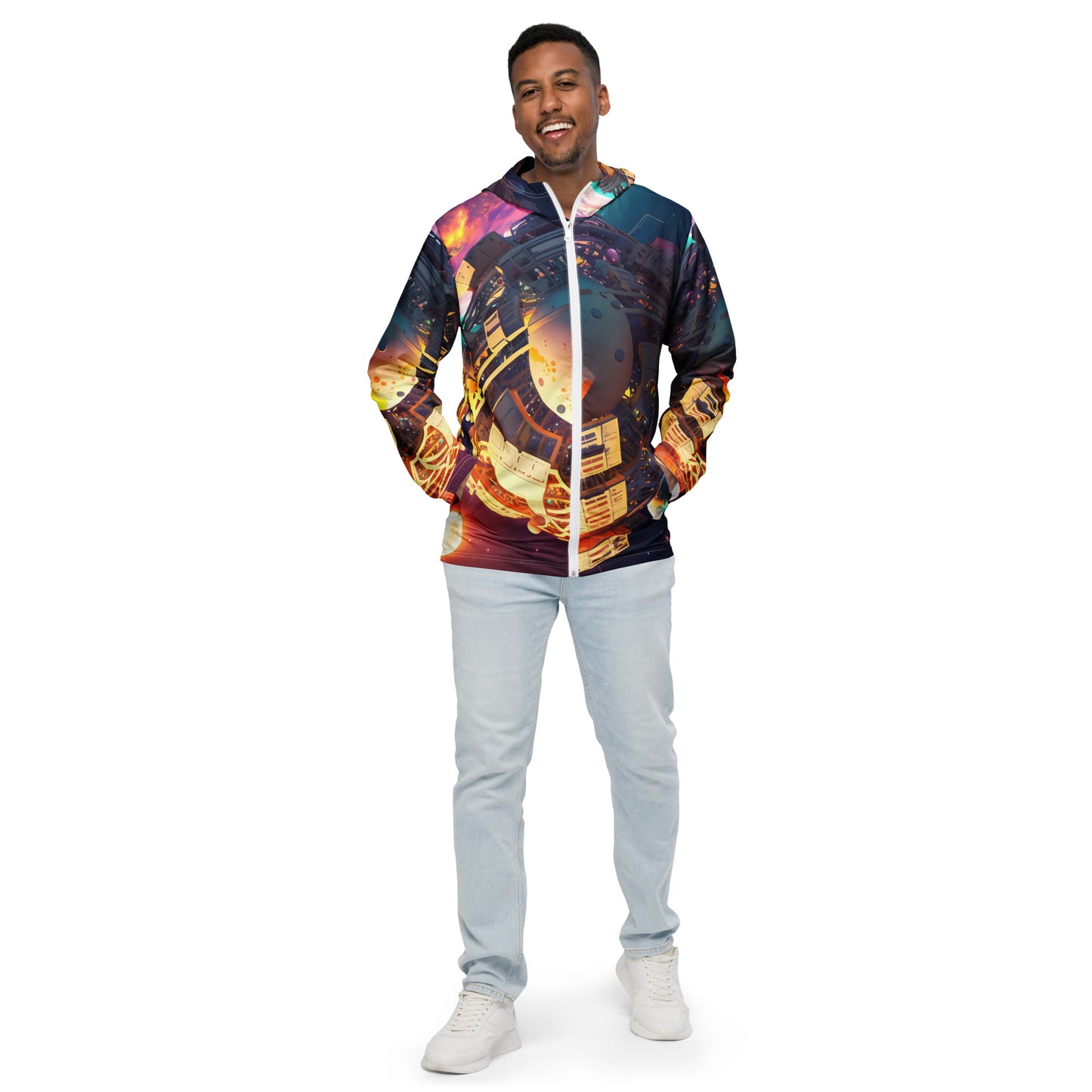 SPACE EXPLORER #1 (Men’s Windbreaker)