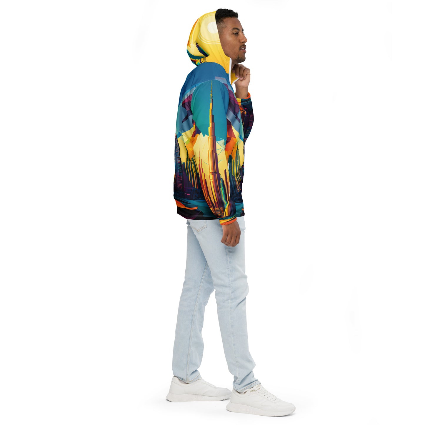 SKY SCRAPER #1 (Men’s Windbreaker)