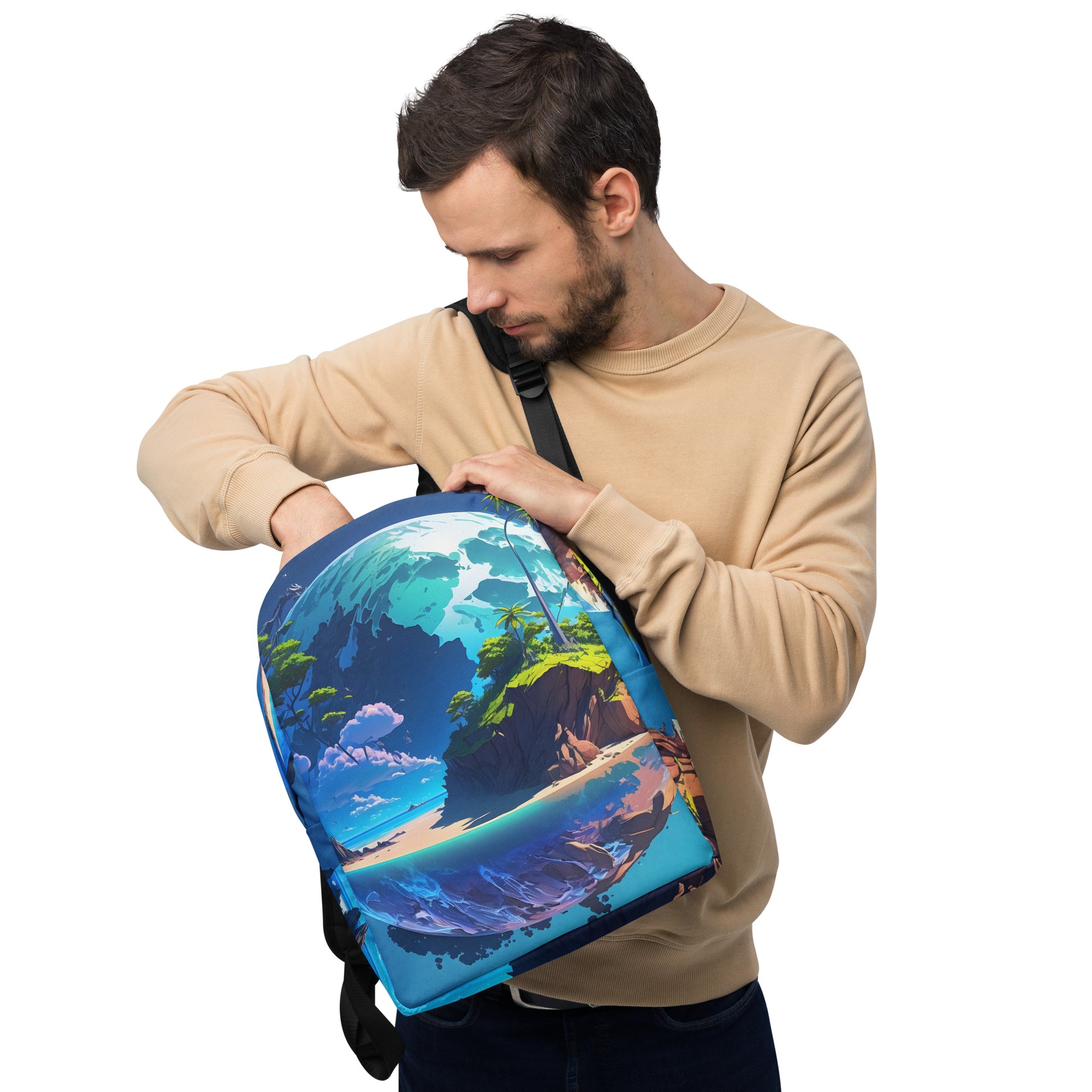 Spacious Backpack (VIVID DREAMER #1, Stylish, Durable and Comfortable)