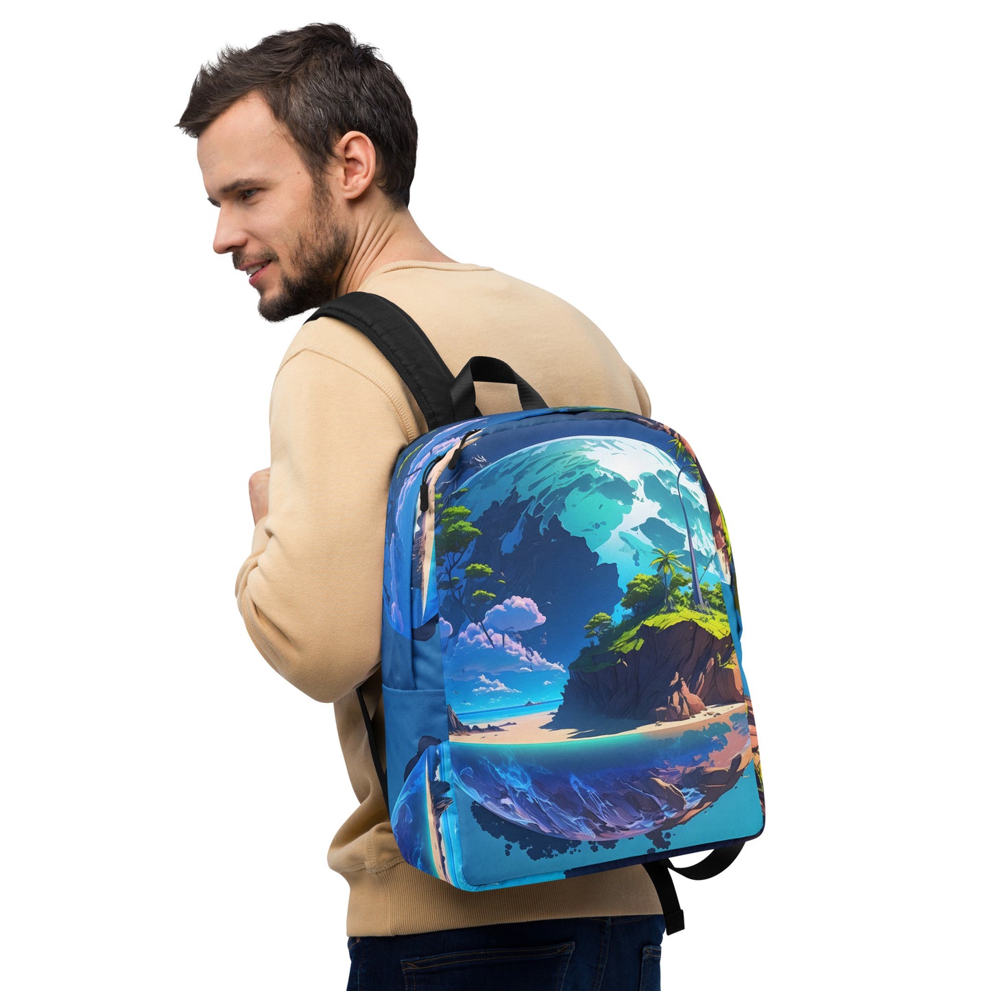 Spacious Backpack (VIVID DREAMER #1, Stylish, Durable and Comfortable)