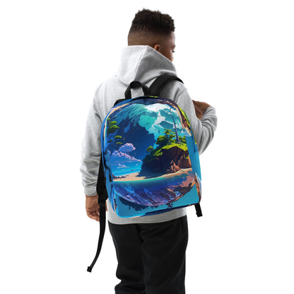 Spacious Backpack (VIVID DREAMER #1, Stylish, Durable and Comfortable)