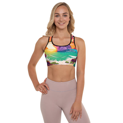 BEACH CRUISER Women's Padded Sports Bra