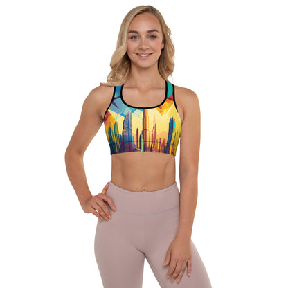 SKY SCRAPER #1 (Women's Padded Sports Bra)