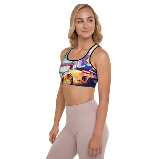 CITY HUNTER Women's Padded Sports Bra