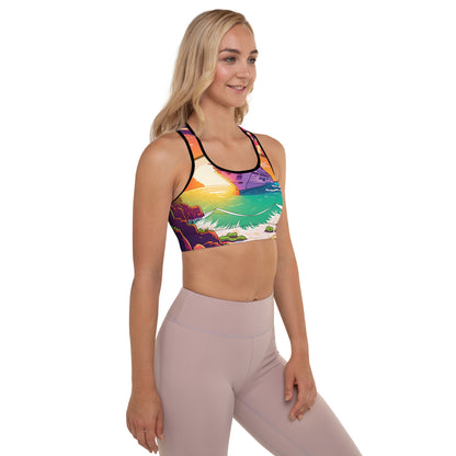 BEACH CRUISER Women's Padded Sports Bra