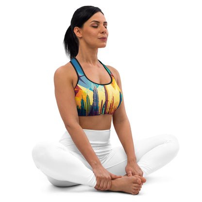 SKY SCRAPER #1 (Women's Padded Sports Bra)