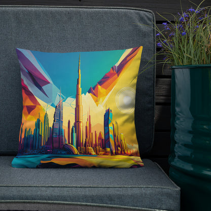 SKY SCRAPER #1 (Premium Pillow)