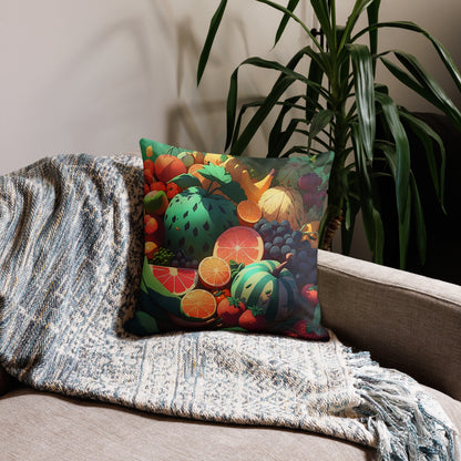 FRUITY VEGGIE #1 (Premium Pillow Case)