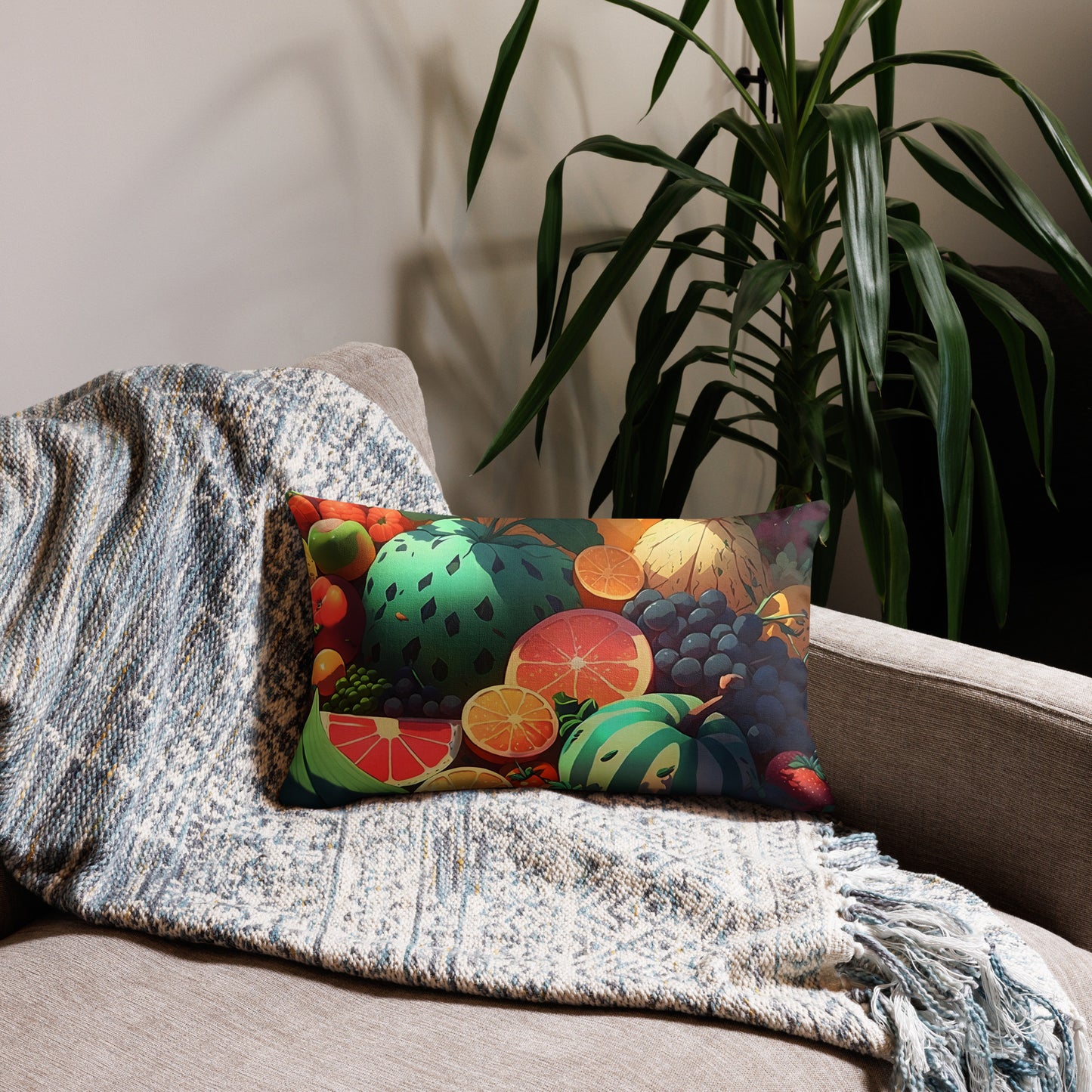 FRUITY VEGGIE #1 (Premium Pillow Case)