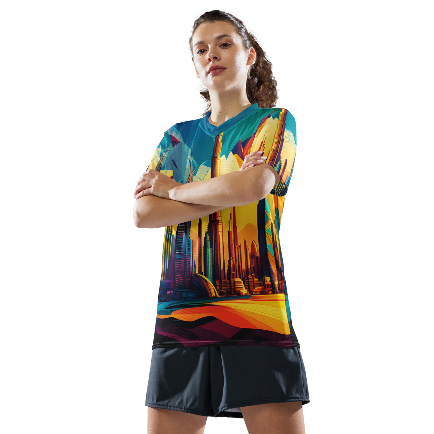 SKY SCRAPER #1 (Unisex Sports Jersey)