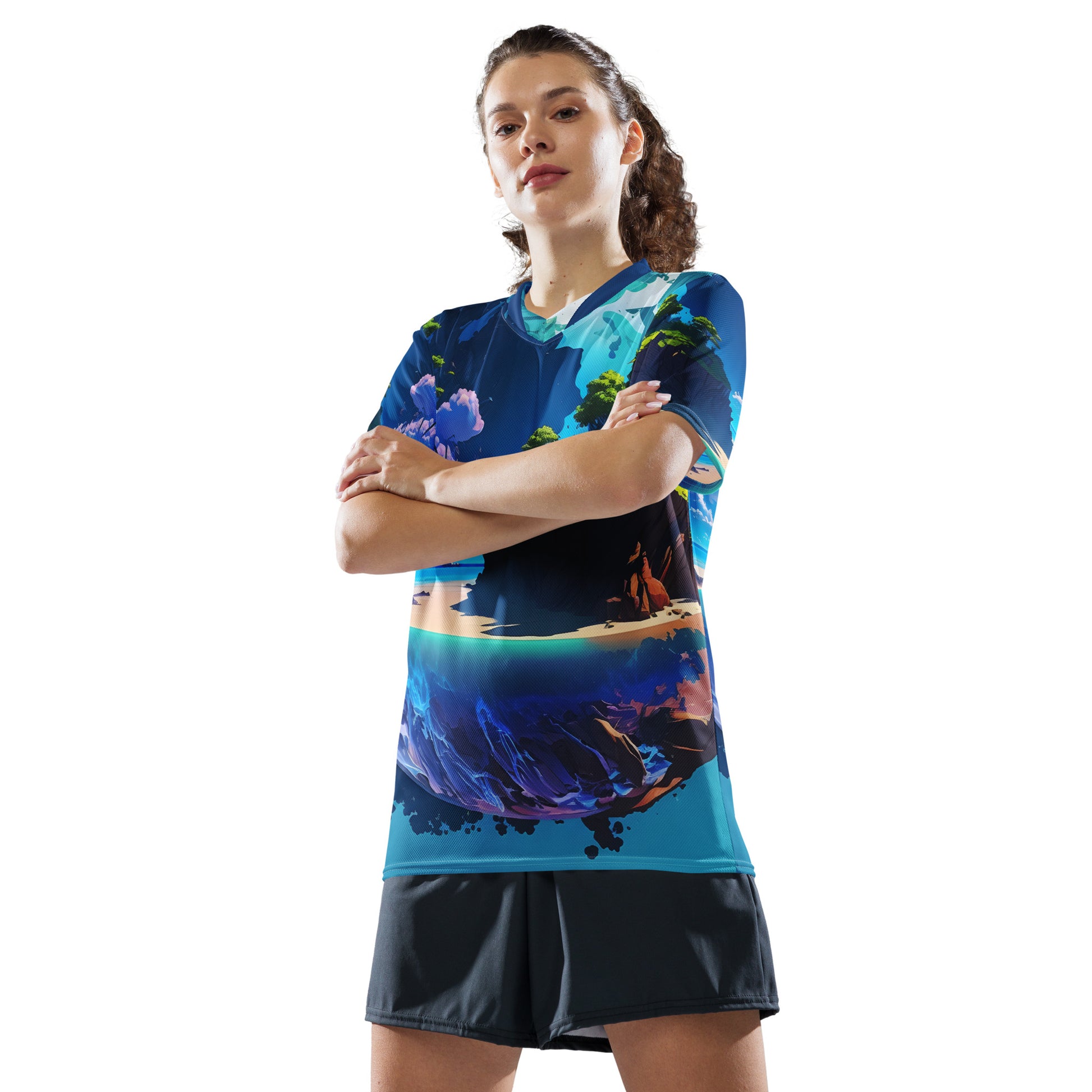 Sports Jersey (VIVID DREAMER #1, Unisex, Durable and Comfortable )