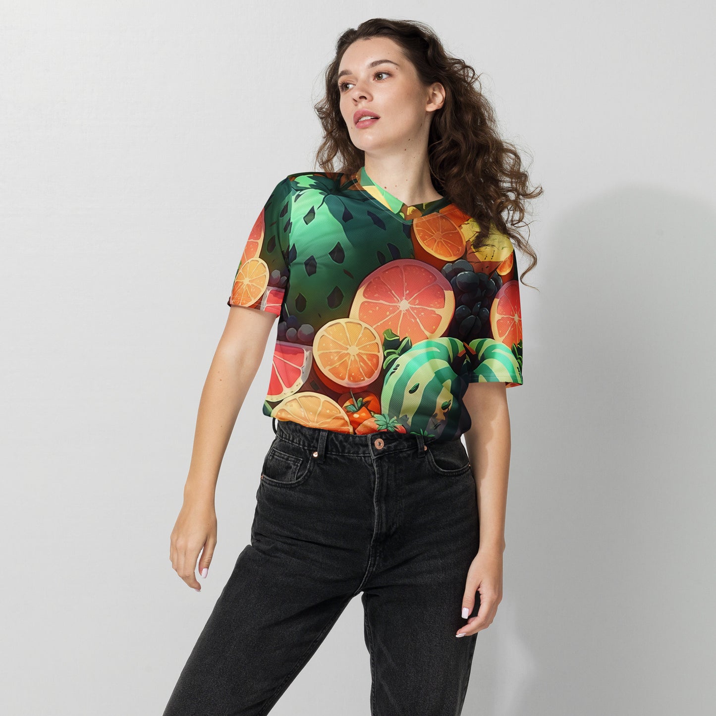 FRUITY VEGGIE #1 (Unisex Sports Jersey)