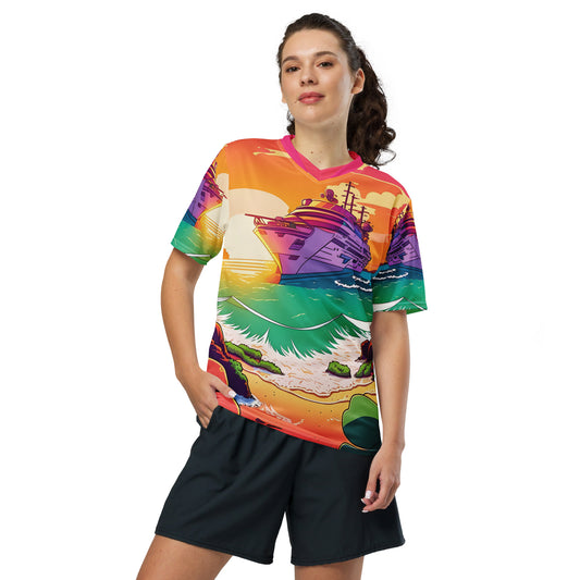 BEACH CRUISER Unisex Sports Jersey