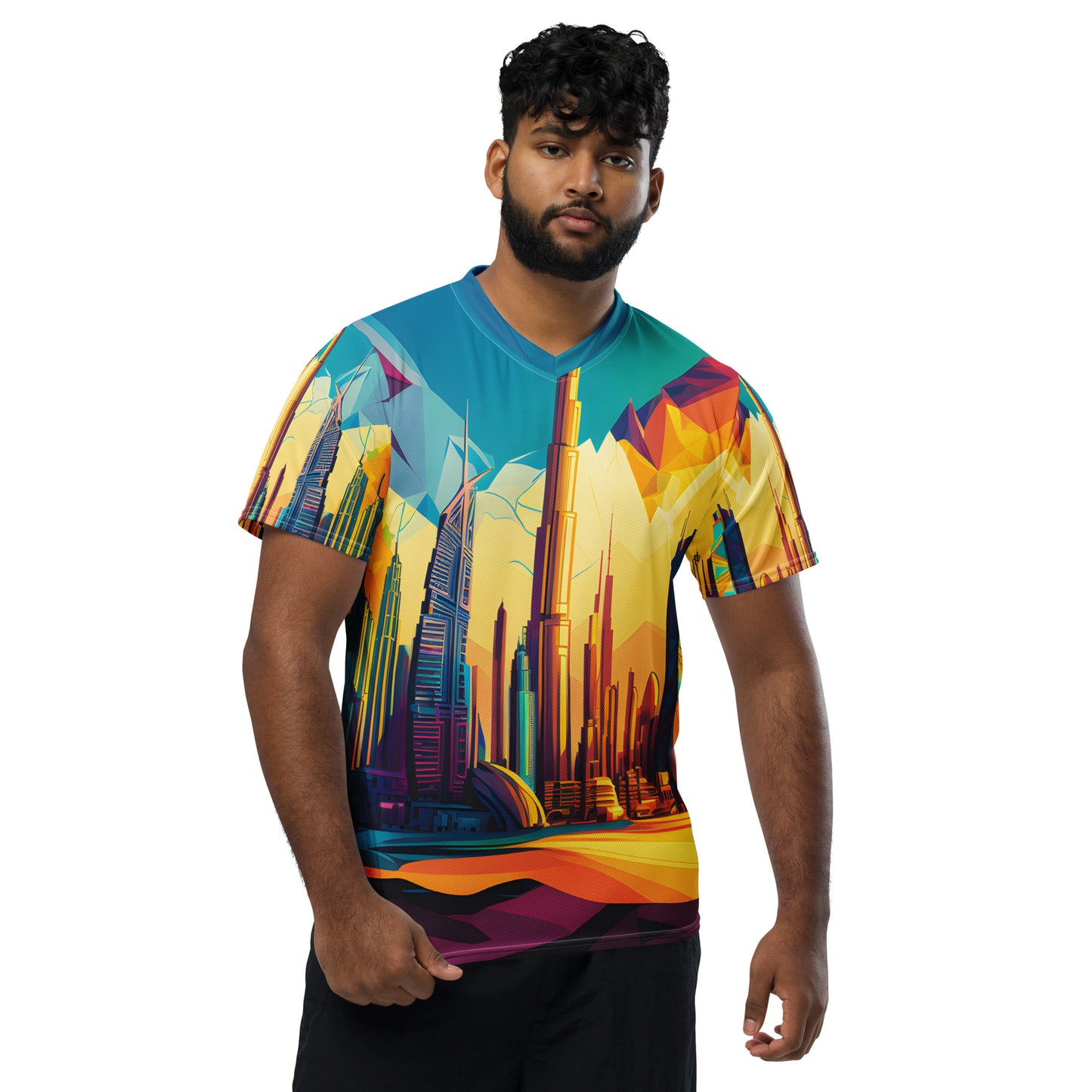 SKY SCRAPER #1 (Unisex Sports Jersey)