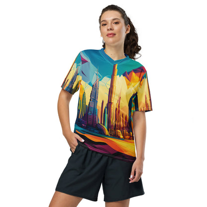 SKY SCRAPER #1 (Unisex Sports Jersey)