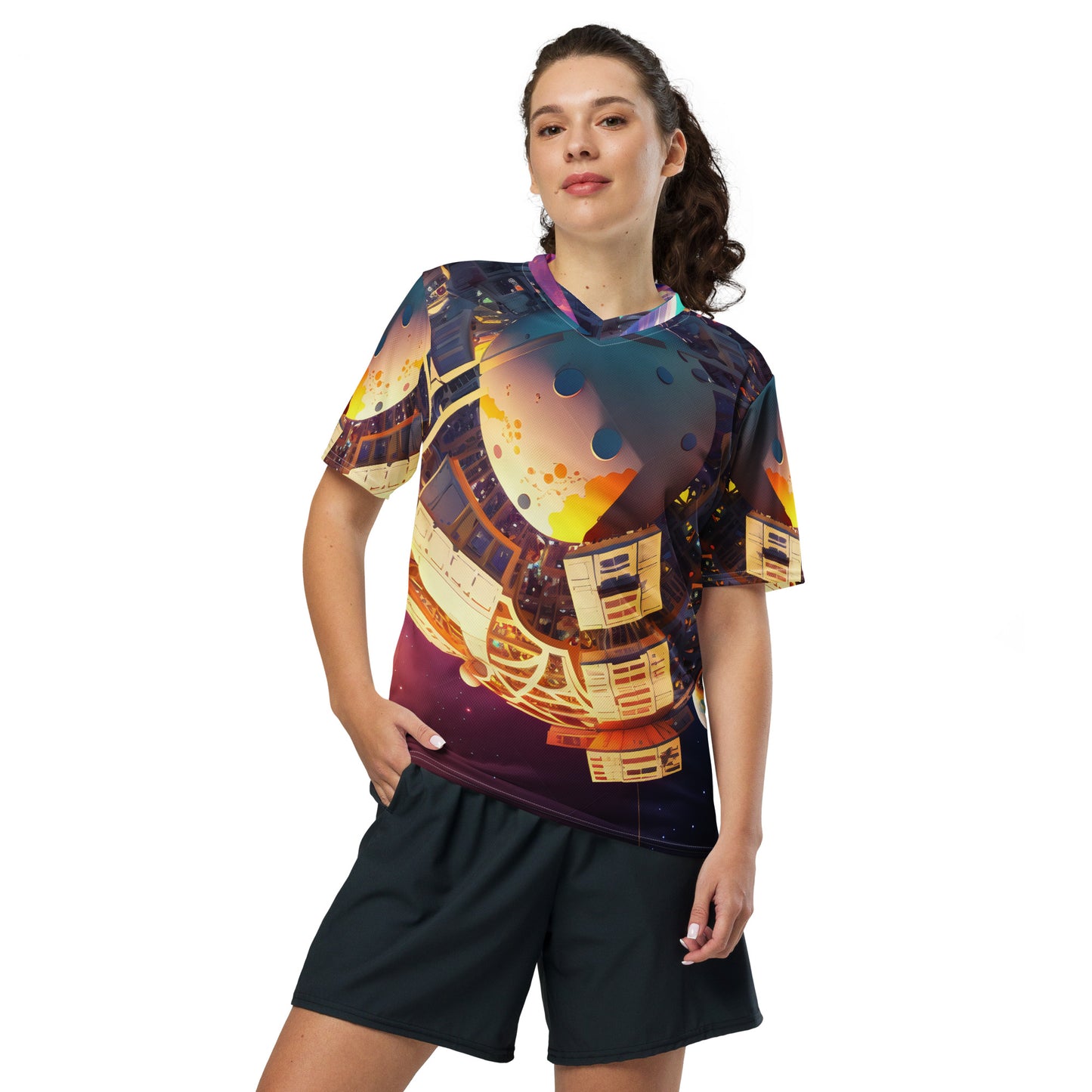 SPACE EXPLORER #1 (Unisex Sports Jersey)