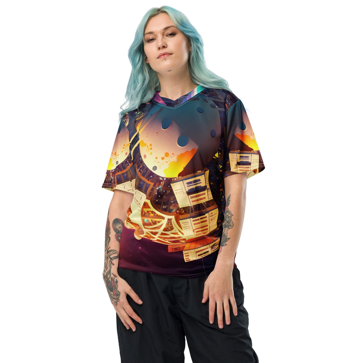 SPACE EXPLORER #1 (Unisex Sports Jersey)