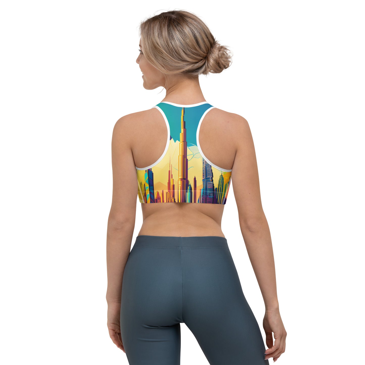 SKY SCRAPER #1 (Women's Sports Bra)