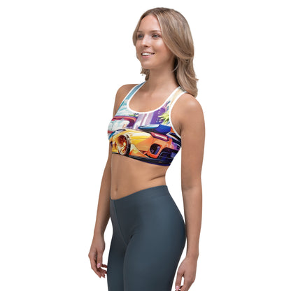 CITY HUNTER Women's Elastic Sports Bra