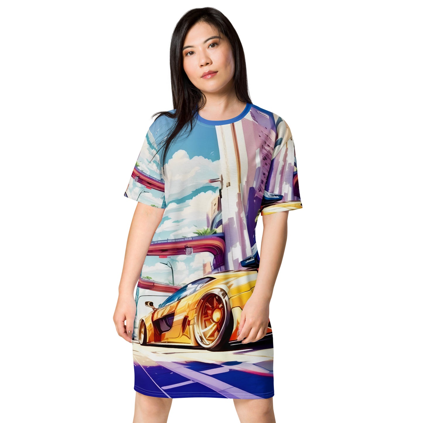 CITY HUNTER Women's T-Shirt Dress