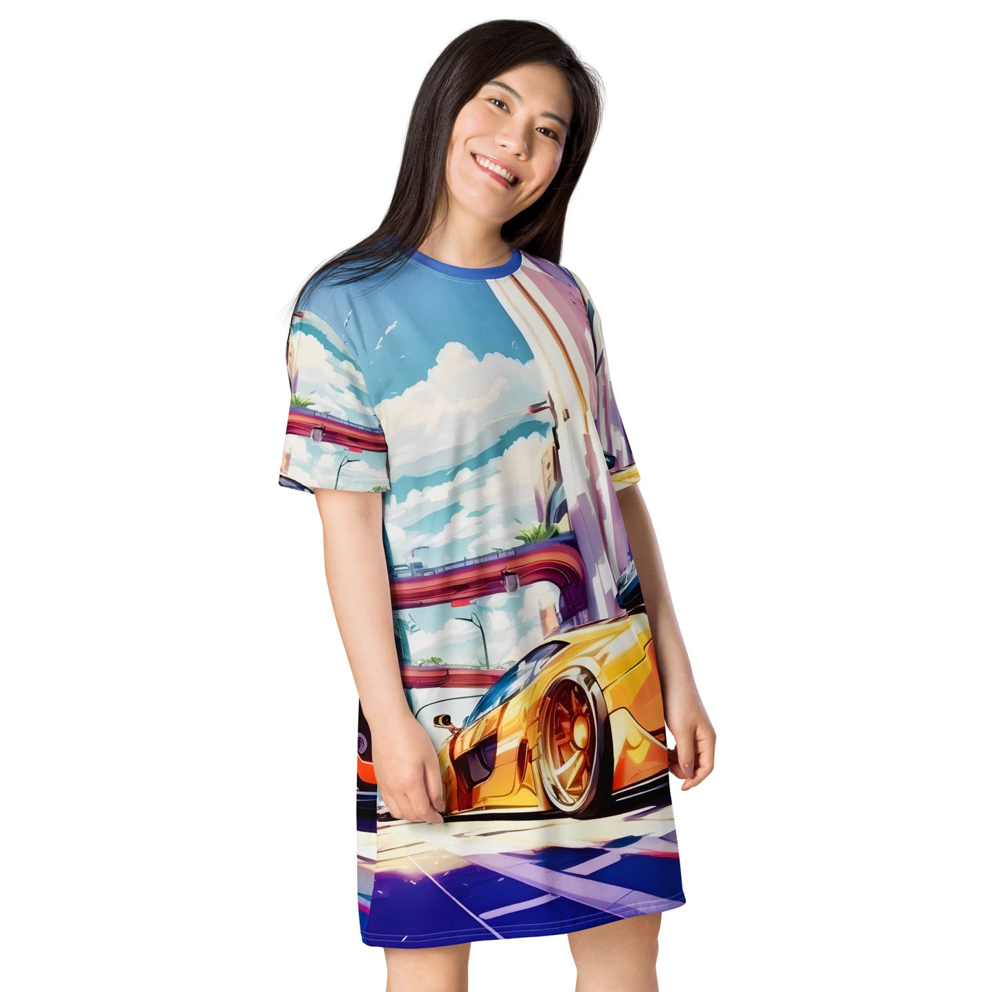 CITY HUNTER Women's T-Shirt Dress