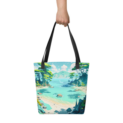 LAGOON LOVER #1 (Trendy Tote Bag)