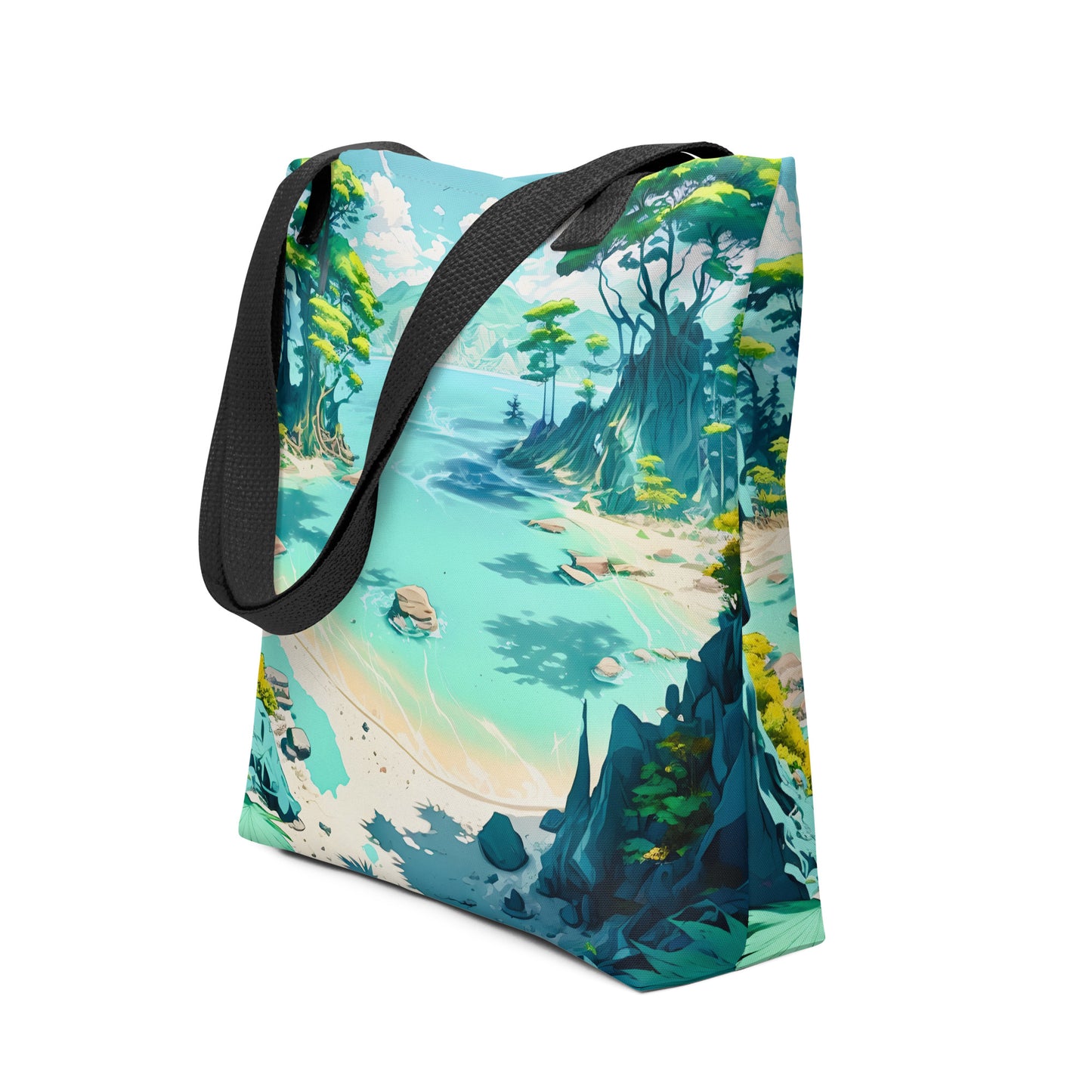 LAGOON LOVER #1 (Trendy Tote Bag)